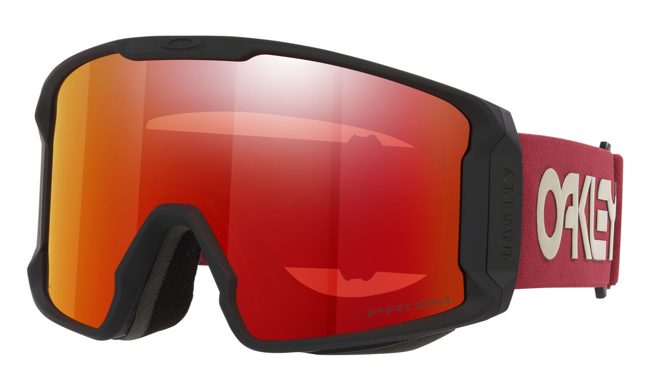 Oakley Line Miner L Black B1B Iron Red Prizm Torch 26/27 26751