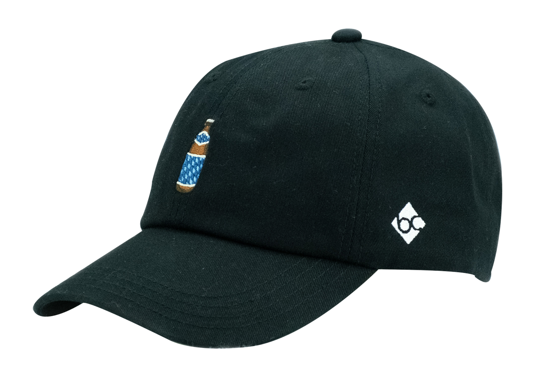 Bavarian Caps Bayerische Hell Dadcap Schwarz 22172