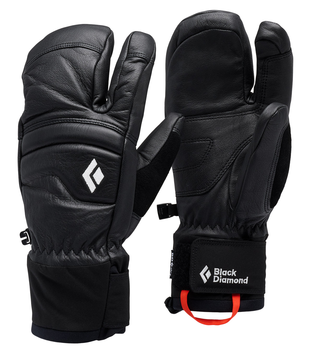 Black Diamond Damen W Spark 3 Finger Hanschuh Black 26/27 26814