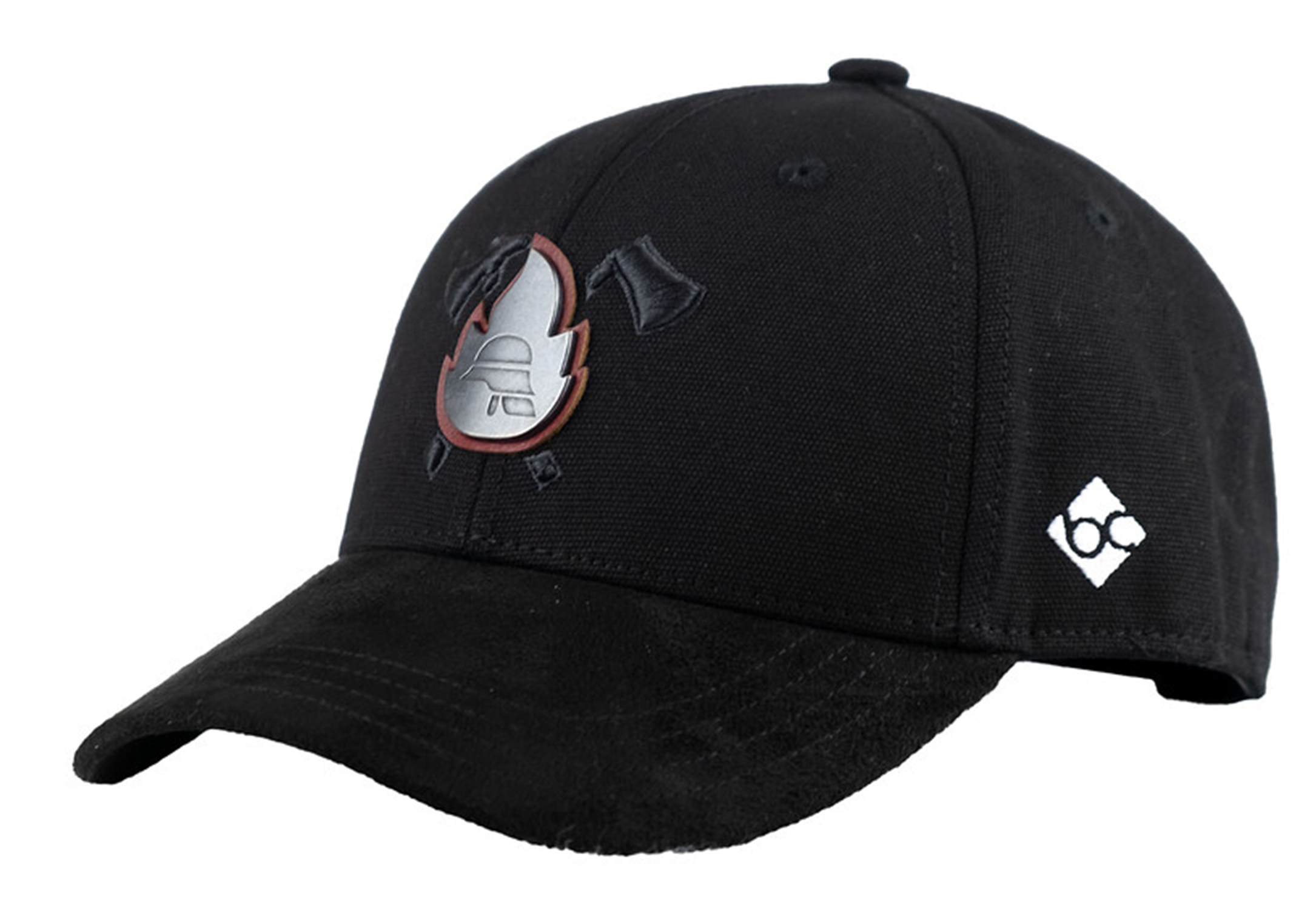 Bavarian Caps Feuerwehr Black Edition Curved 25777