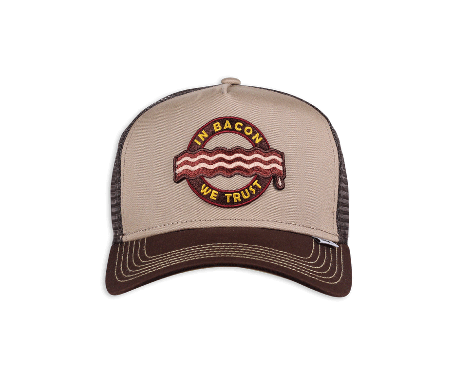 Djinns HFT Trucker Cap Food Bacon Khaki