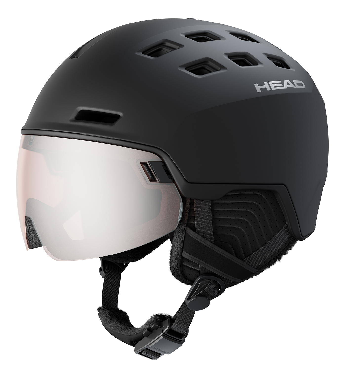 Head Radar Visier Helm Black 24/25 24721
