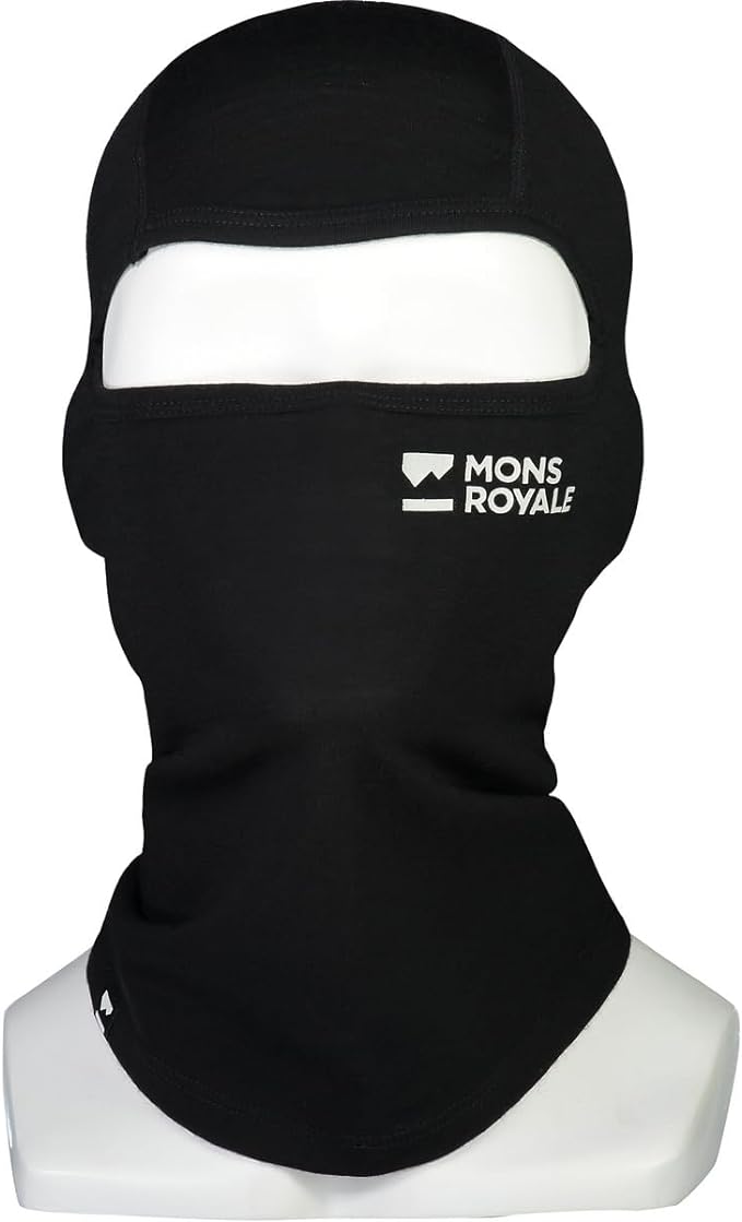 Mons Royale B3 Merino Balaclava Halstuch Black 23662 Mons Royale B3 Merino Balaclava Halstuch Black 23662