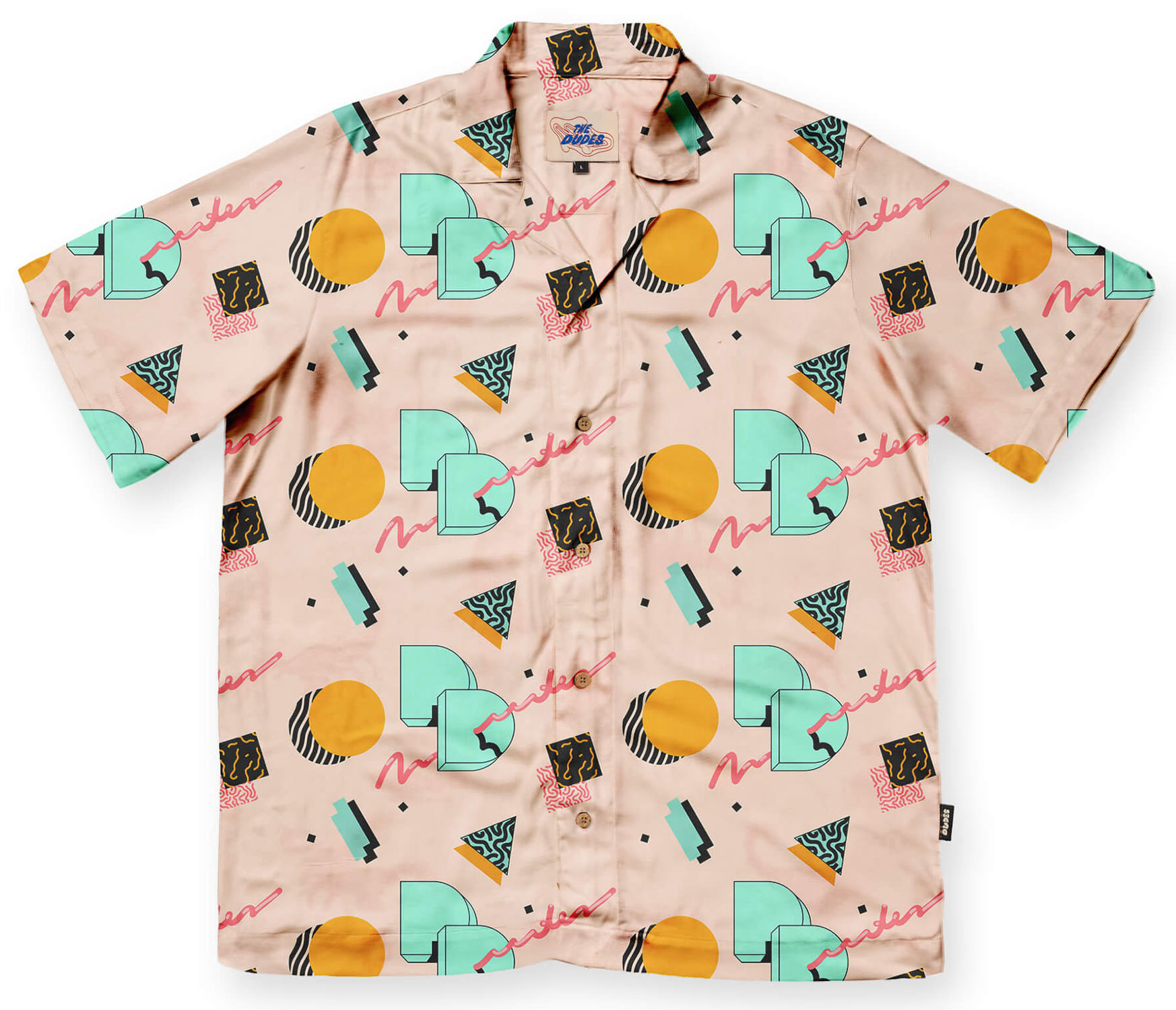 The Dudes DD Hawaiian Hemd Multicolor 25207 The Dudes DD Hawaiian Hemd Multicolor 25207