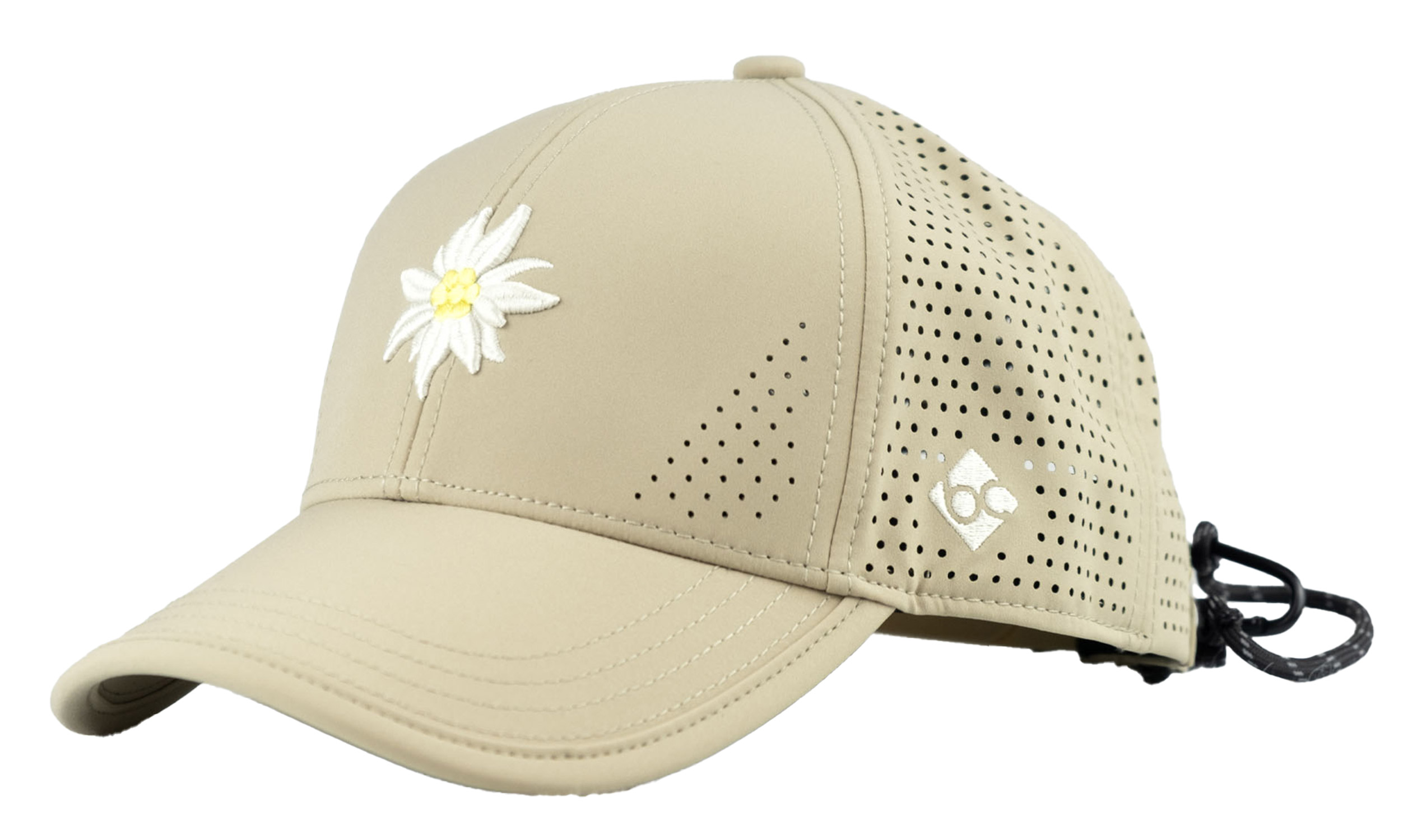 Bavarian Caps Edelweiß Outdoor V2 Sand Curved 25306 Bavarian Caps Edelweiß Outdoor V2 Sand Curved 25306