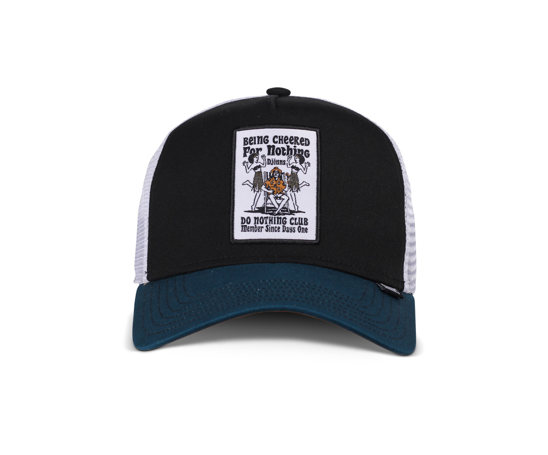 Djinns HFT Trucker Cap Being Cheered Black Petrol