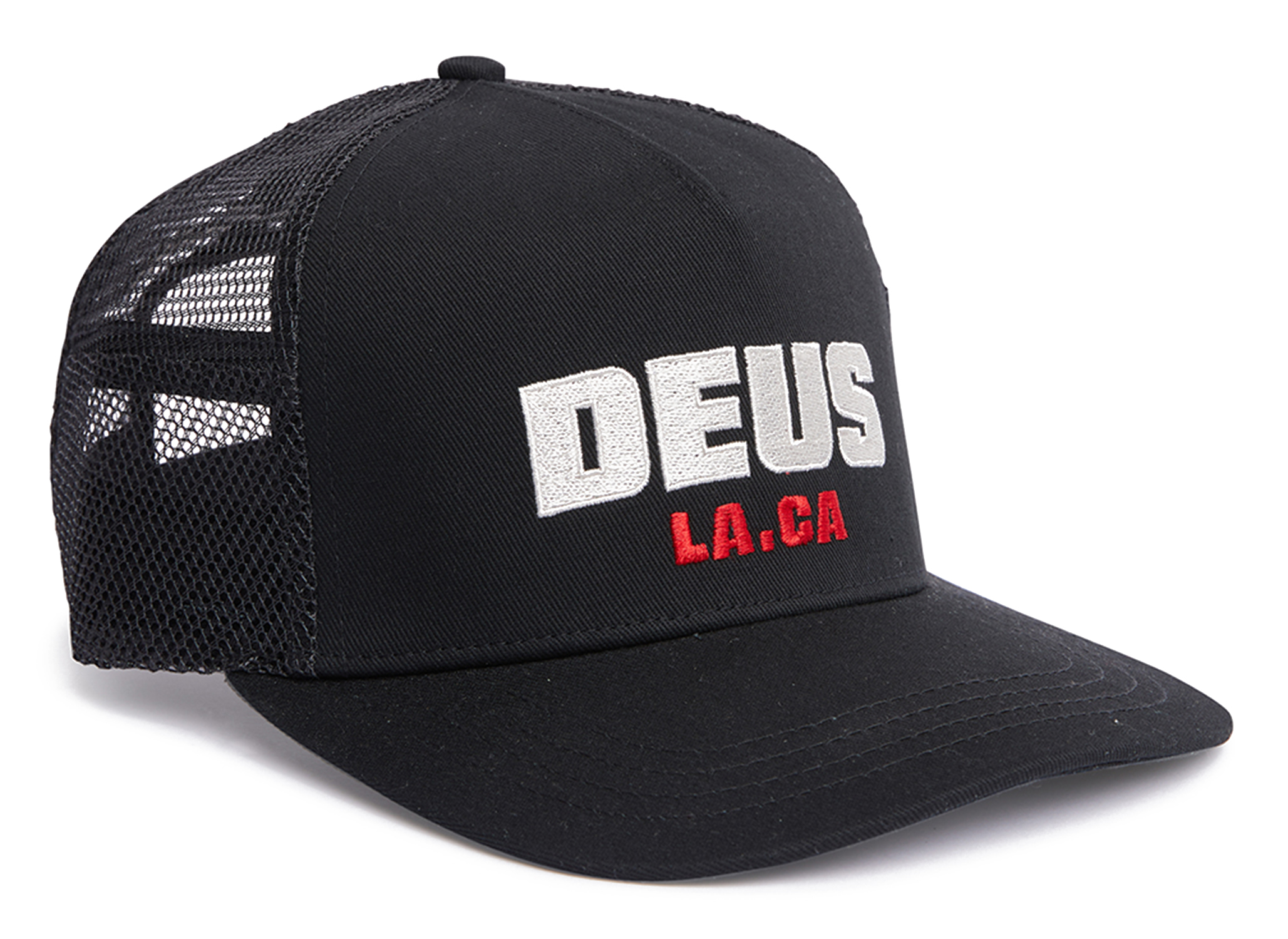 Deus Ex Machina Akin Trucker Cap Black 22945