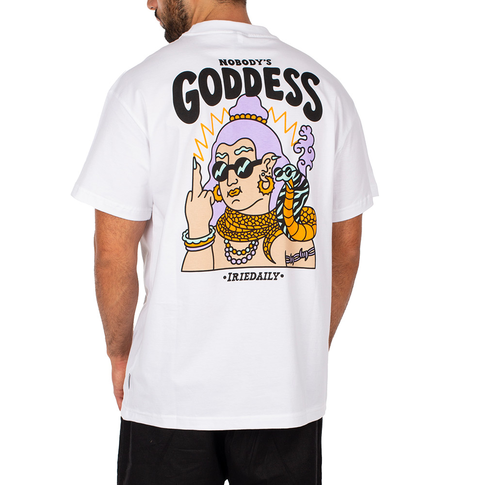 Iriedaily Nobodys G Relaxed T-Shirt White