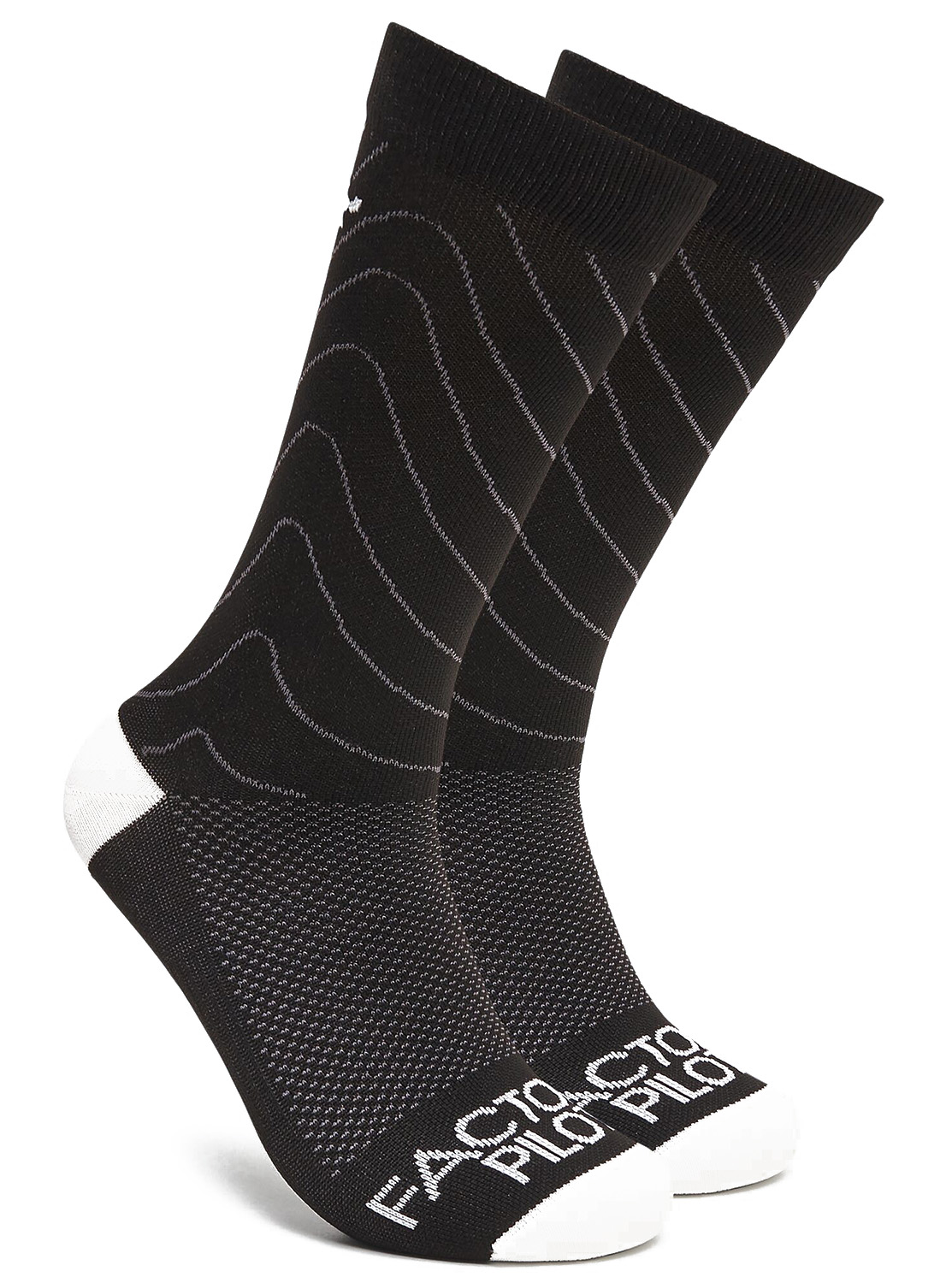 Oakley Factory Pilot MTB Crew Socken Blackout