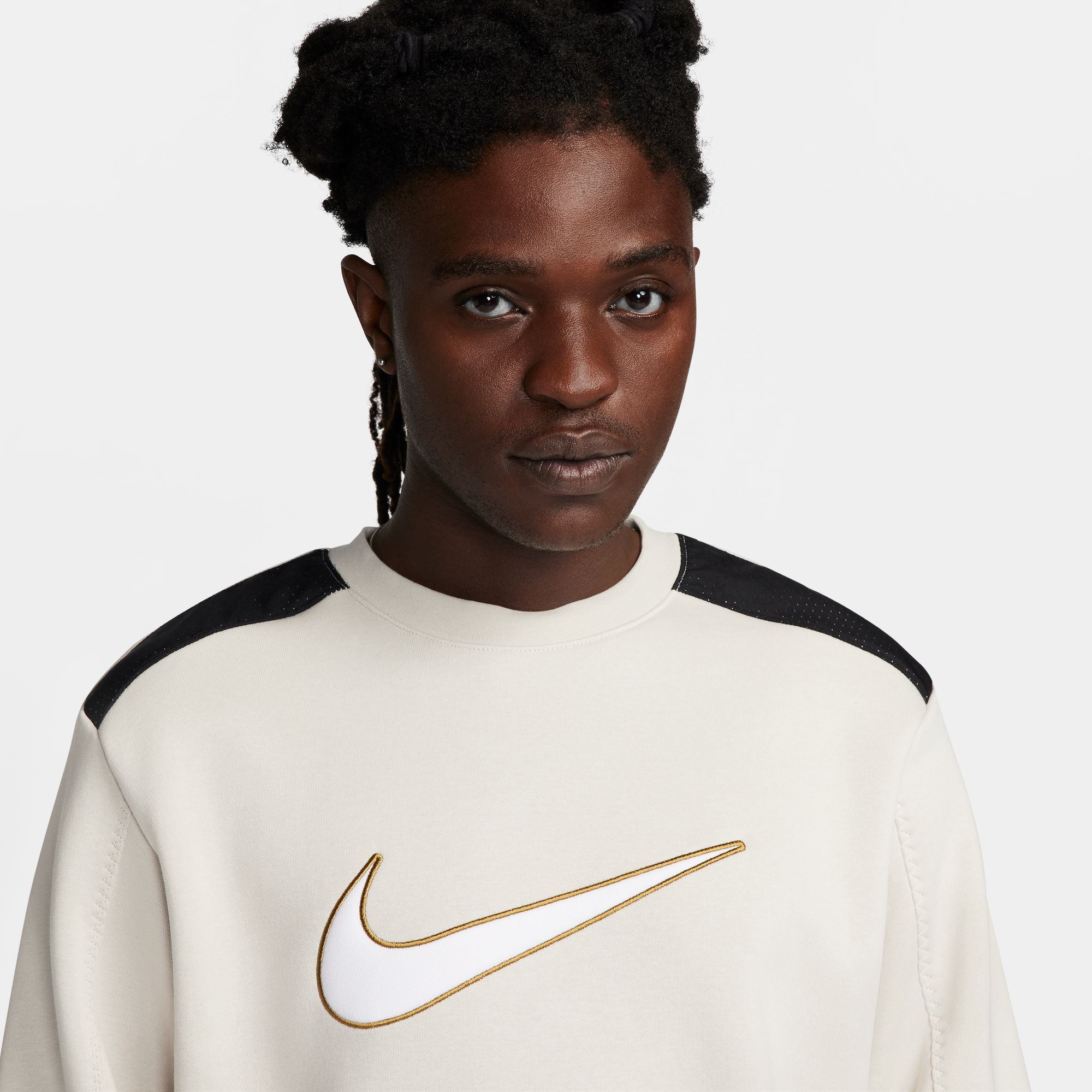 Nike Crew Sweatshirt Orewood Brown Black