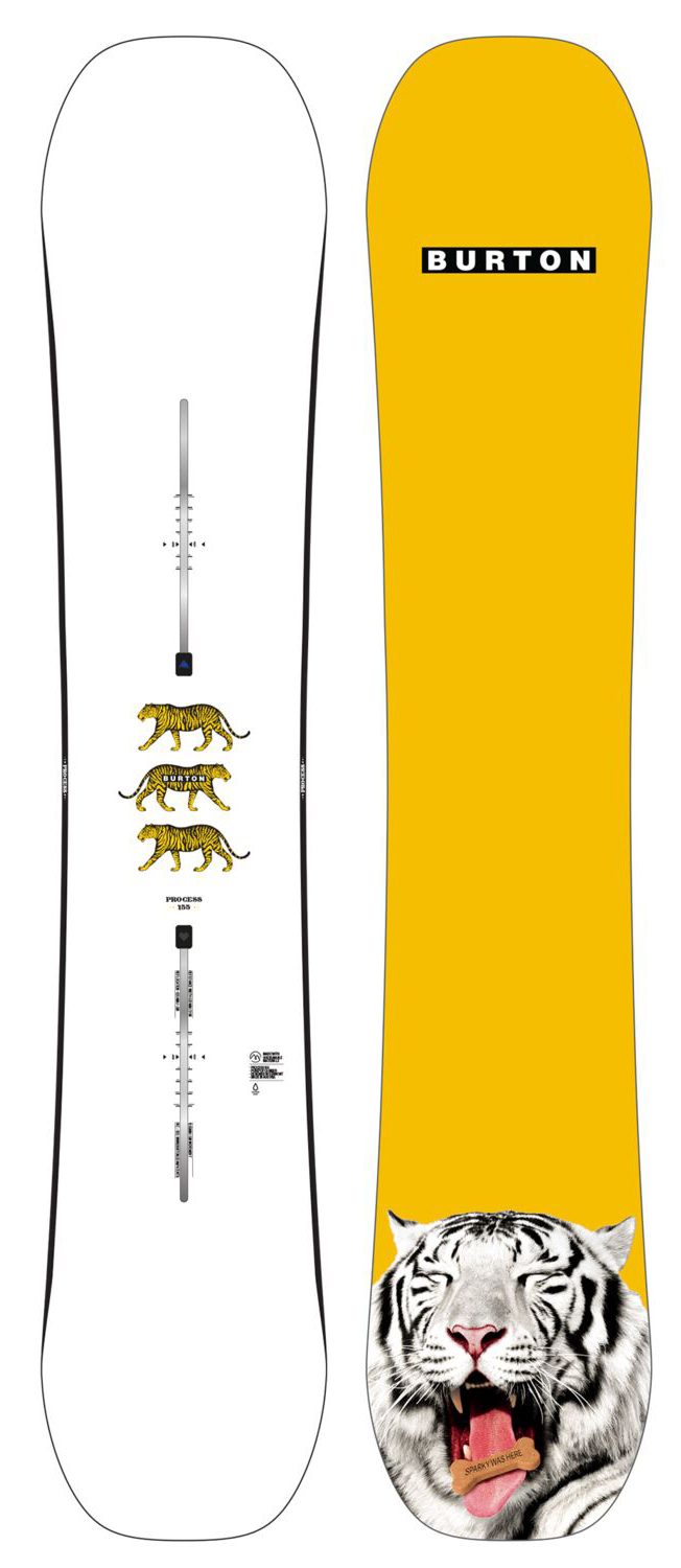 Burton Proccess Camber Snowboard 24/25 24856 Burton Proccess Camber Snowboard 24/25 24856