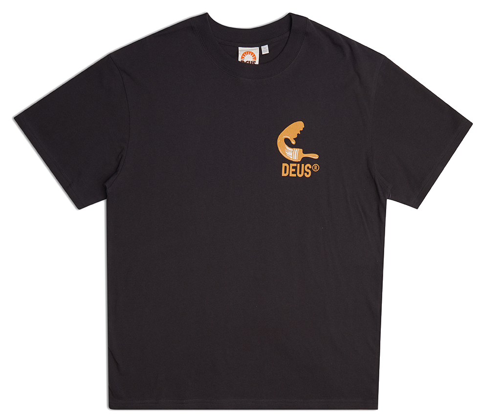 Deus Ex Machina Noosa Address T-Shirt Anthracite 22966