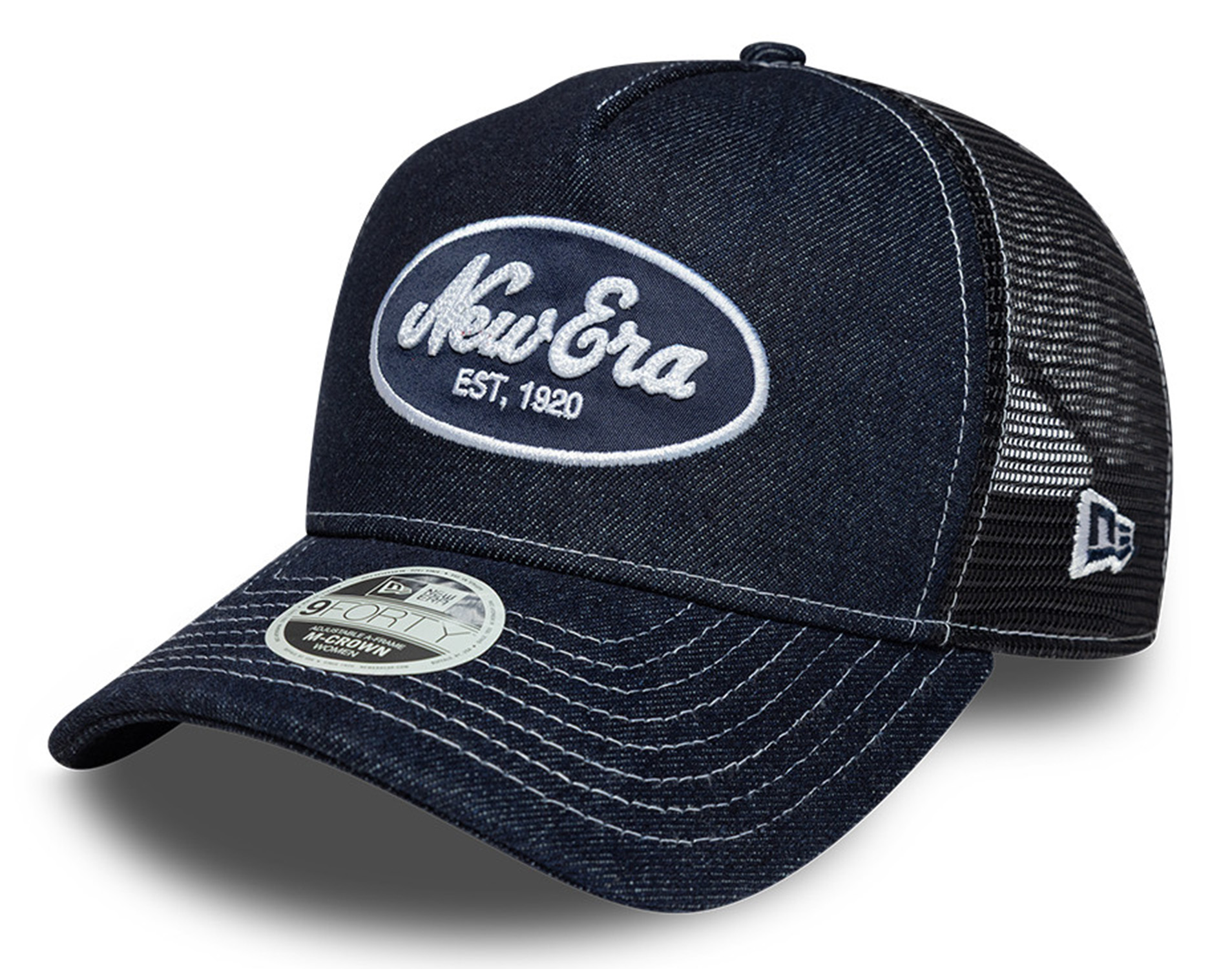 New Era Damen 9Forty MC Trucker Cap Navy 26146