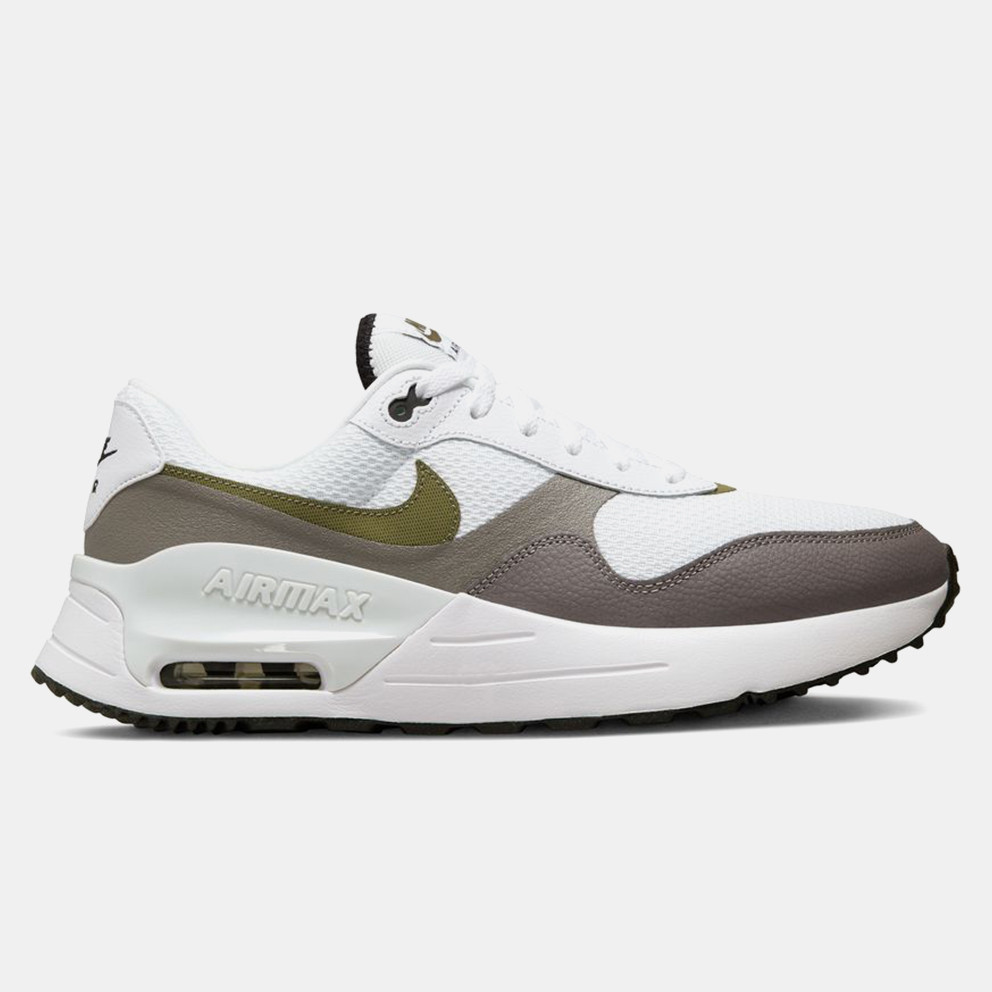 Nike Air Max Systm White Medium Olive Black