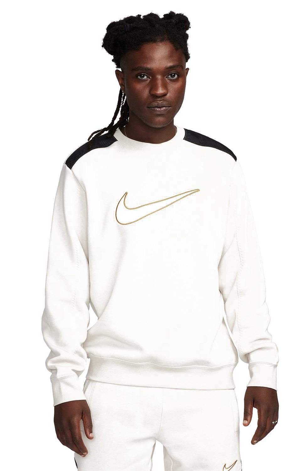 Nike Crew Sweatshirt Orewood Brown Black 24019