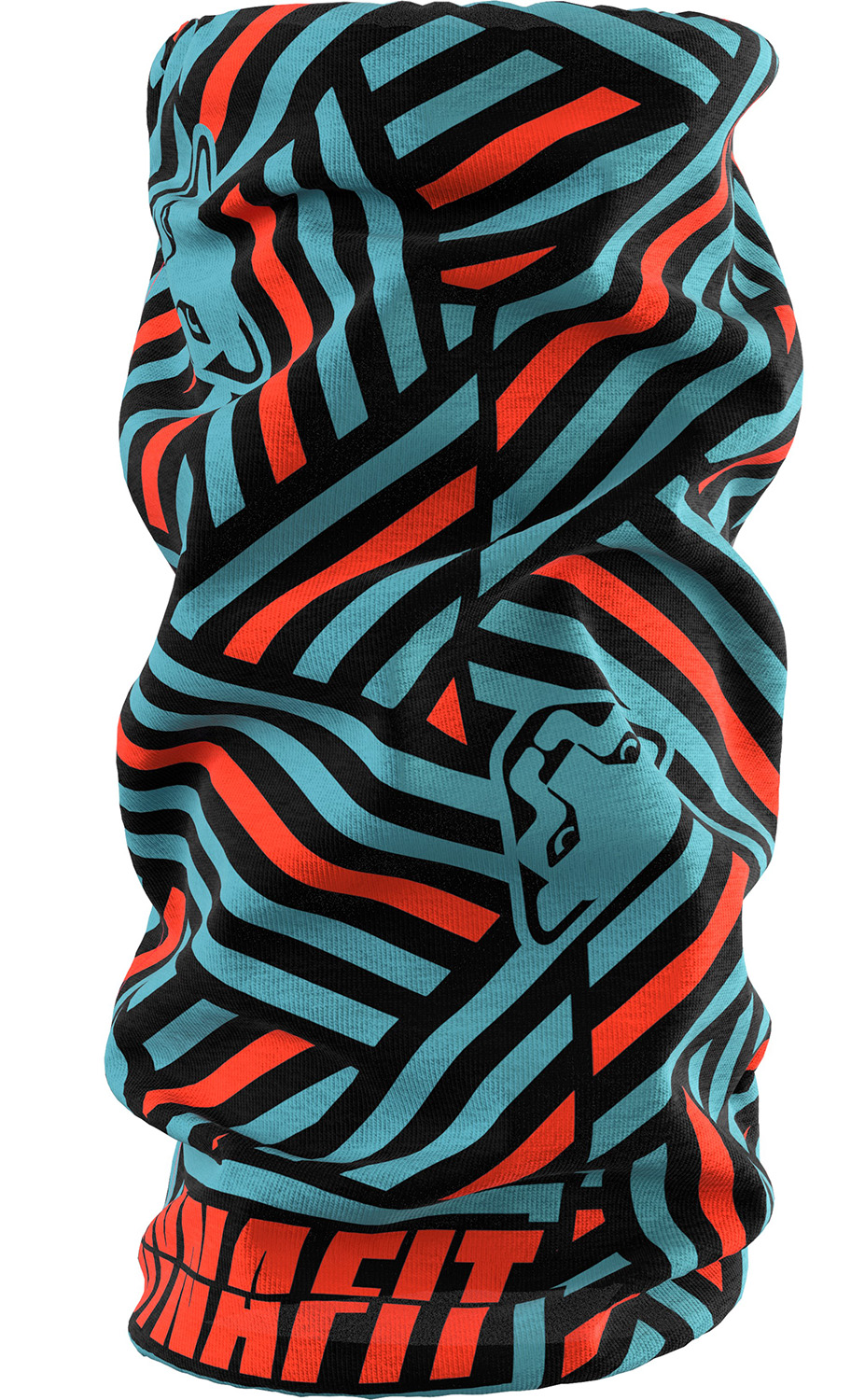 Dynafit Logo Neck Gaiter Halstuch Storm Blue 22609