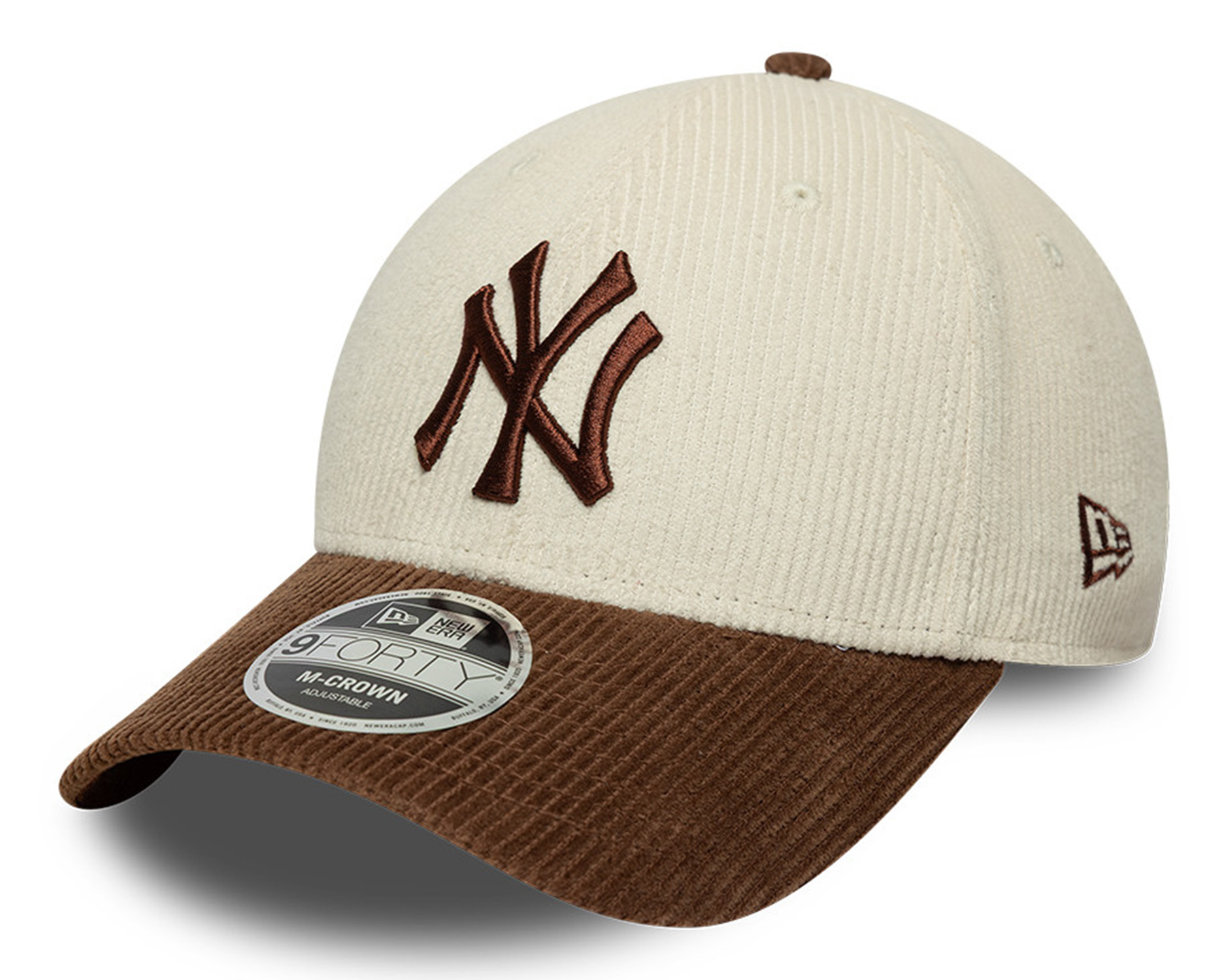 New Era Cord 9Forty MC Cap New York Yankees Beige 26543
