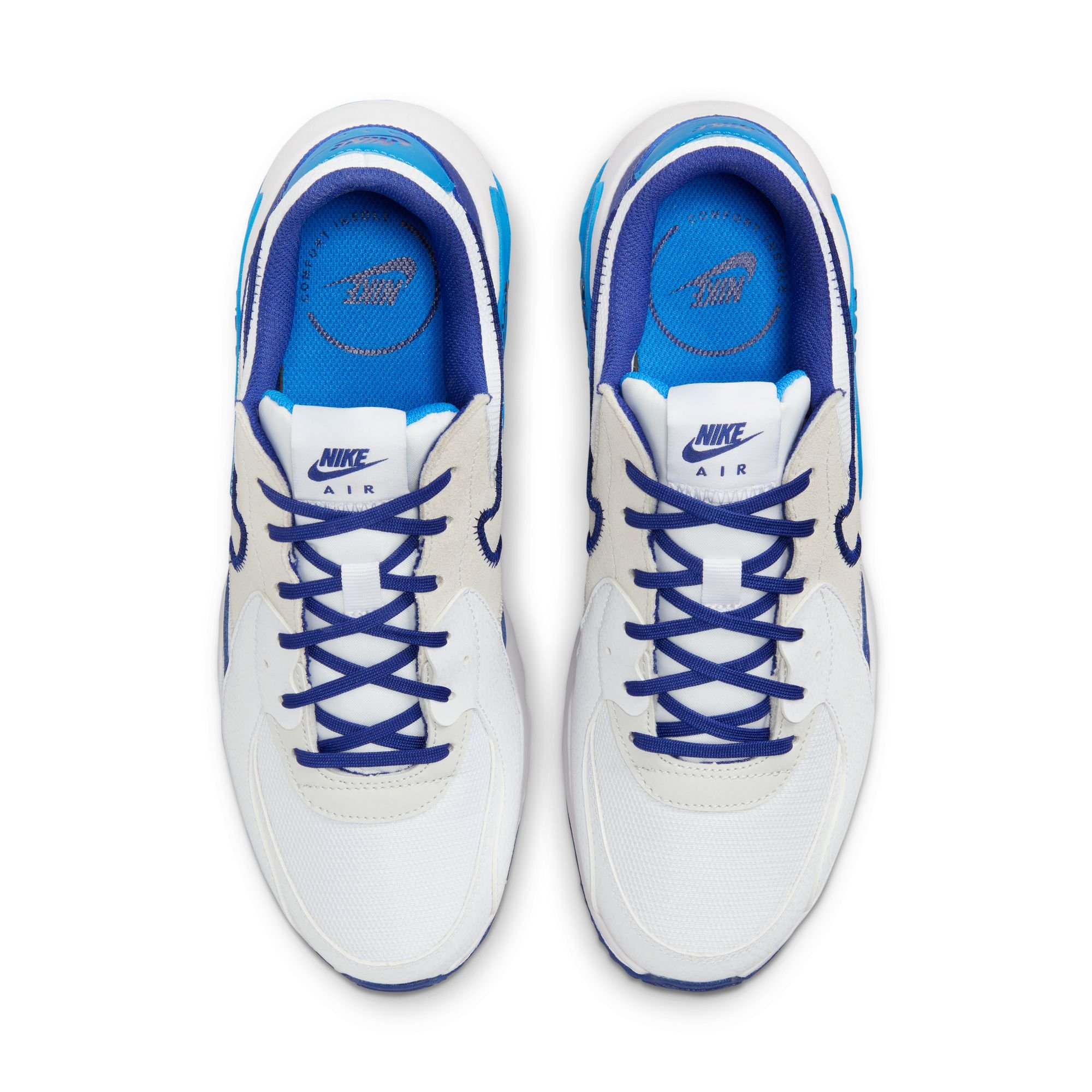 Nike Air Max Excee White Deep Royal Blue