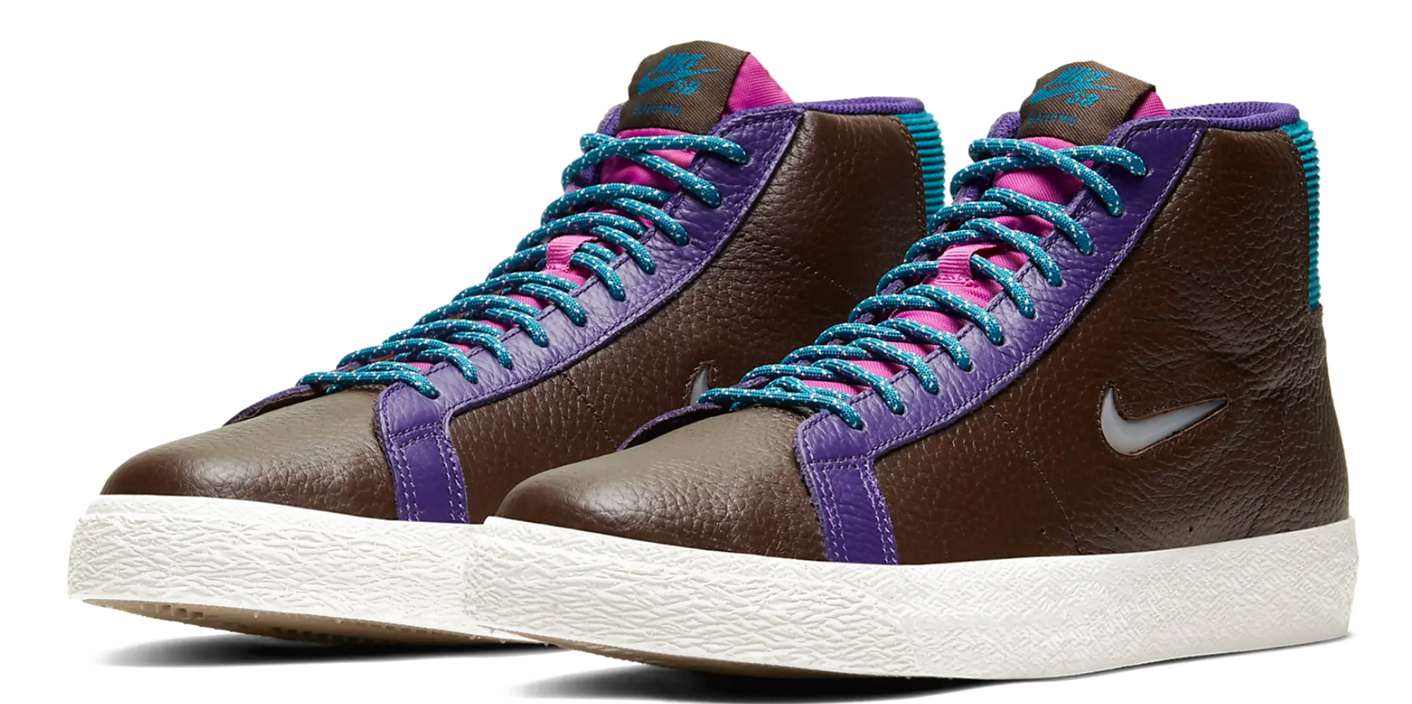 Nike SB Zoom Blazer Mid Premium Brown Wh