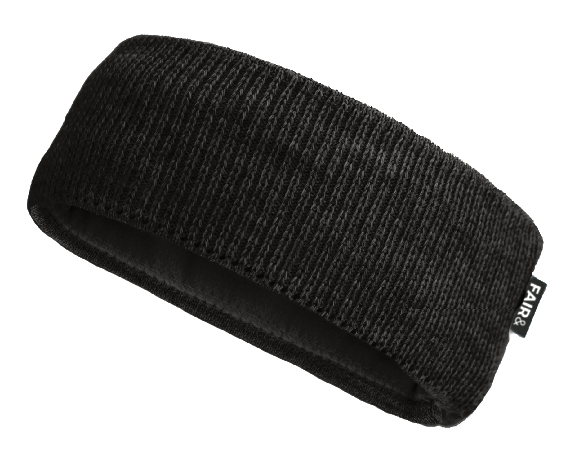Bavarian Caps Stirnband Fair & Flauschig Dunkelgrau 20438