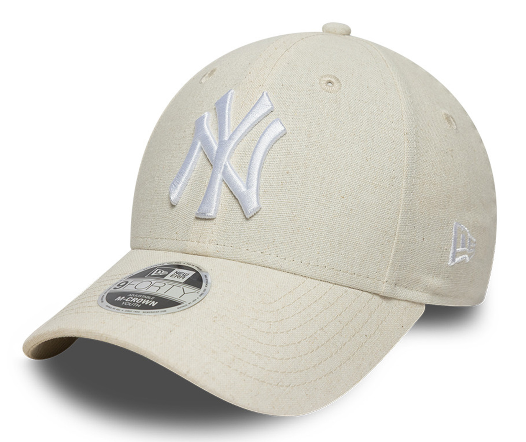 New Era Kinder Linen 9Forty MC Cap New York Yankees Beige 26131