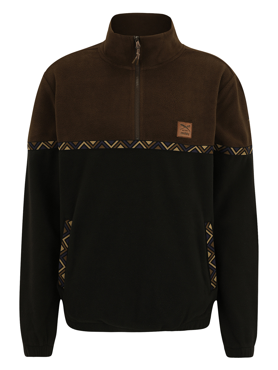Iriedaily Monte Noe Troyer Fleece Dark Coffee 25598