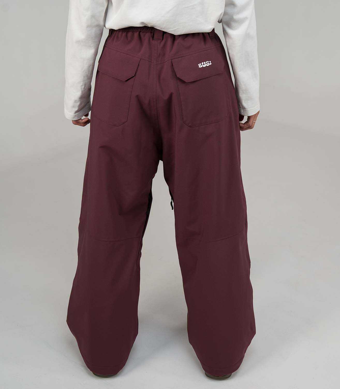 Busi Biggie Padded Ski Pant Hose Wine Red 26/27