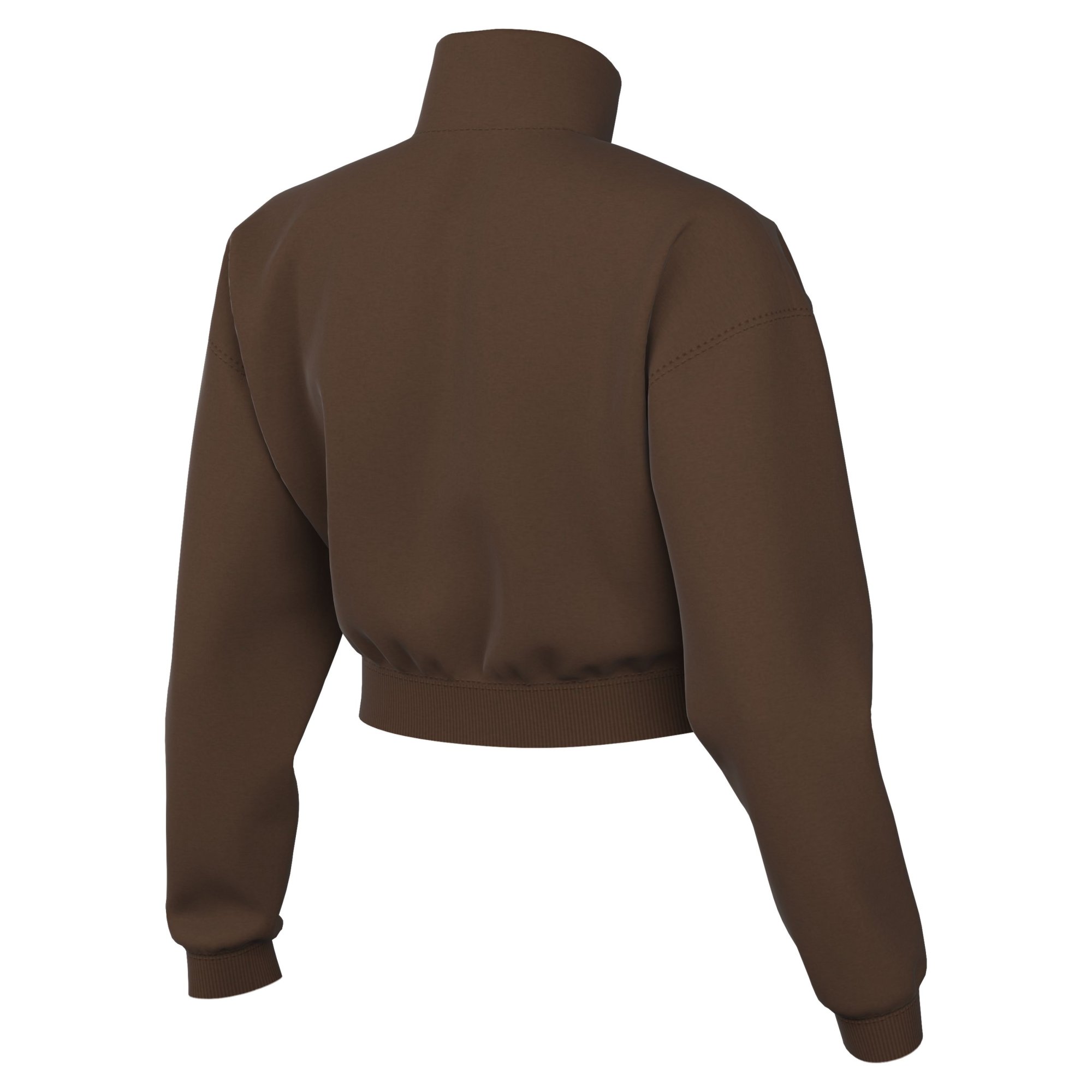 Nike Damen Crop Sweatshirt Cacao Wow Sail