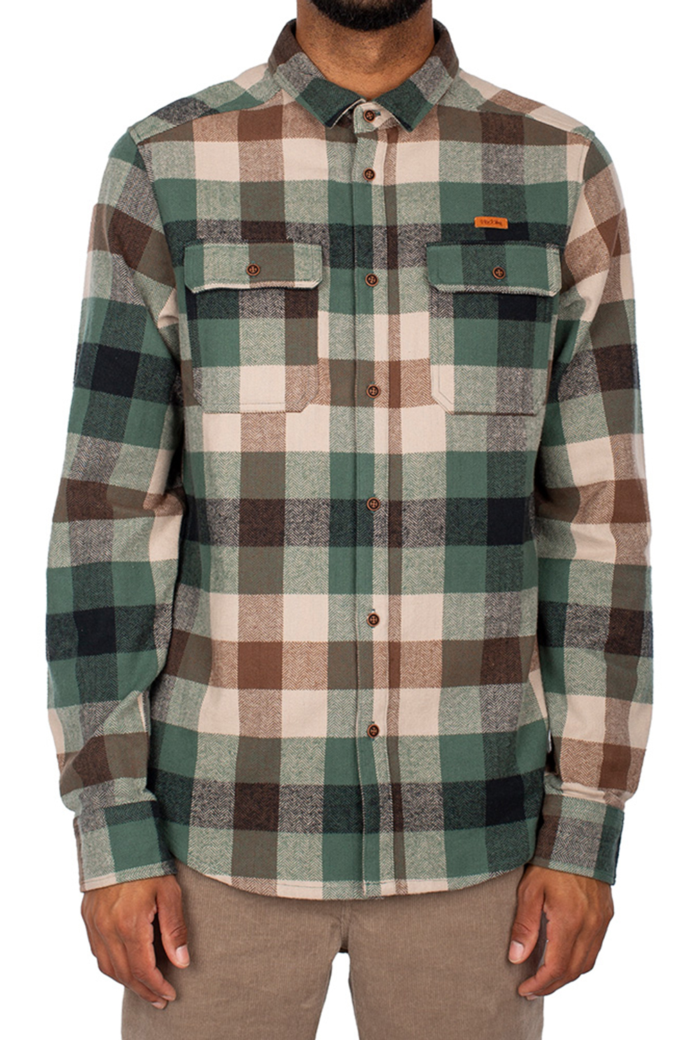 Iriedaily Lumber Fellas Shirt Hemd Jungle Green 23471