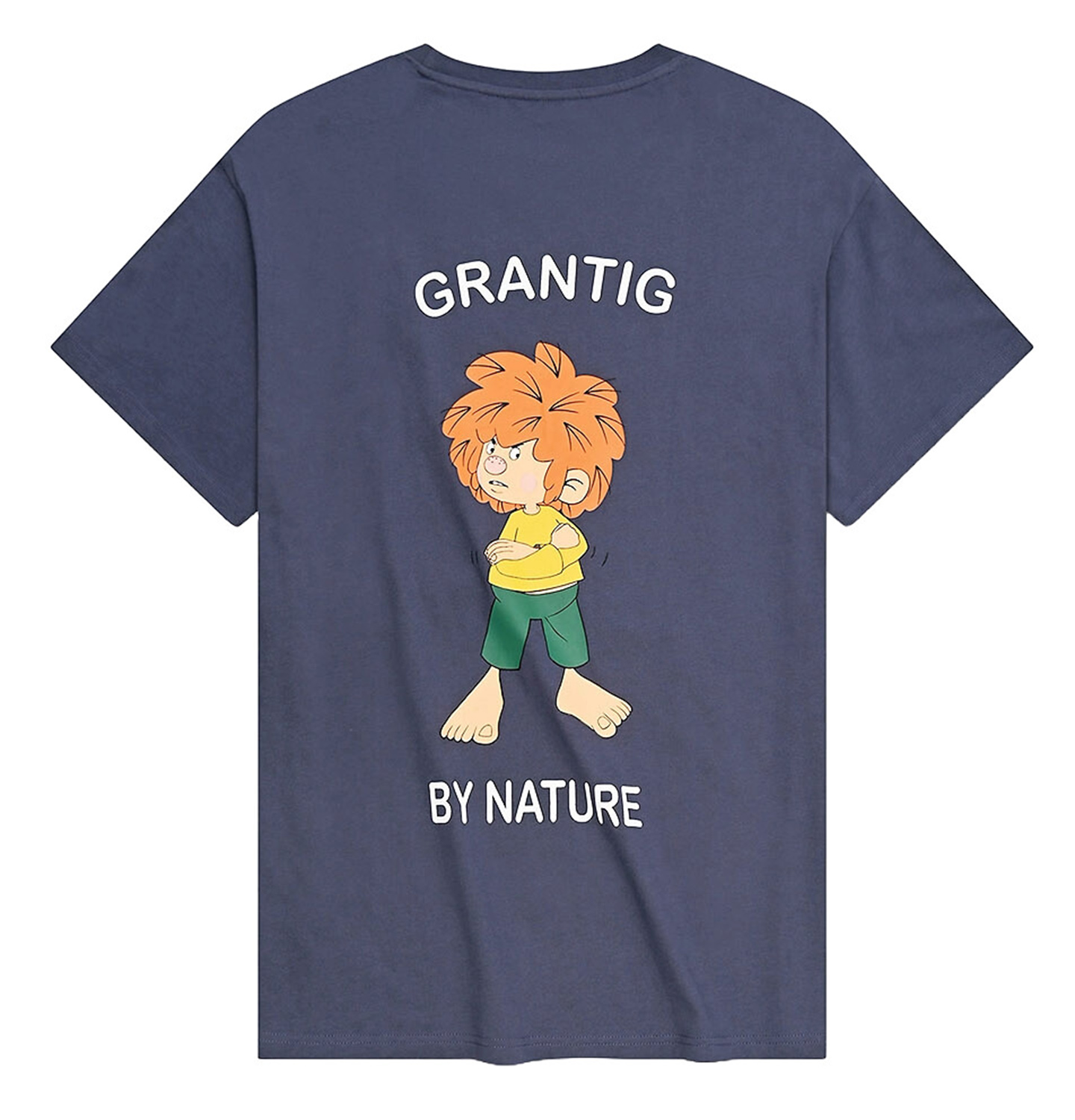 Bavarian Caps Grantig by Nature T-Shirt Grau Blau 26009
