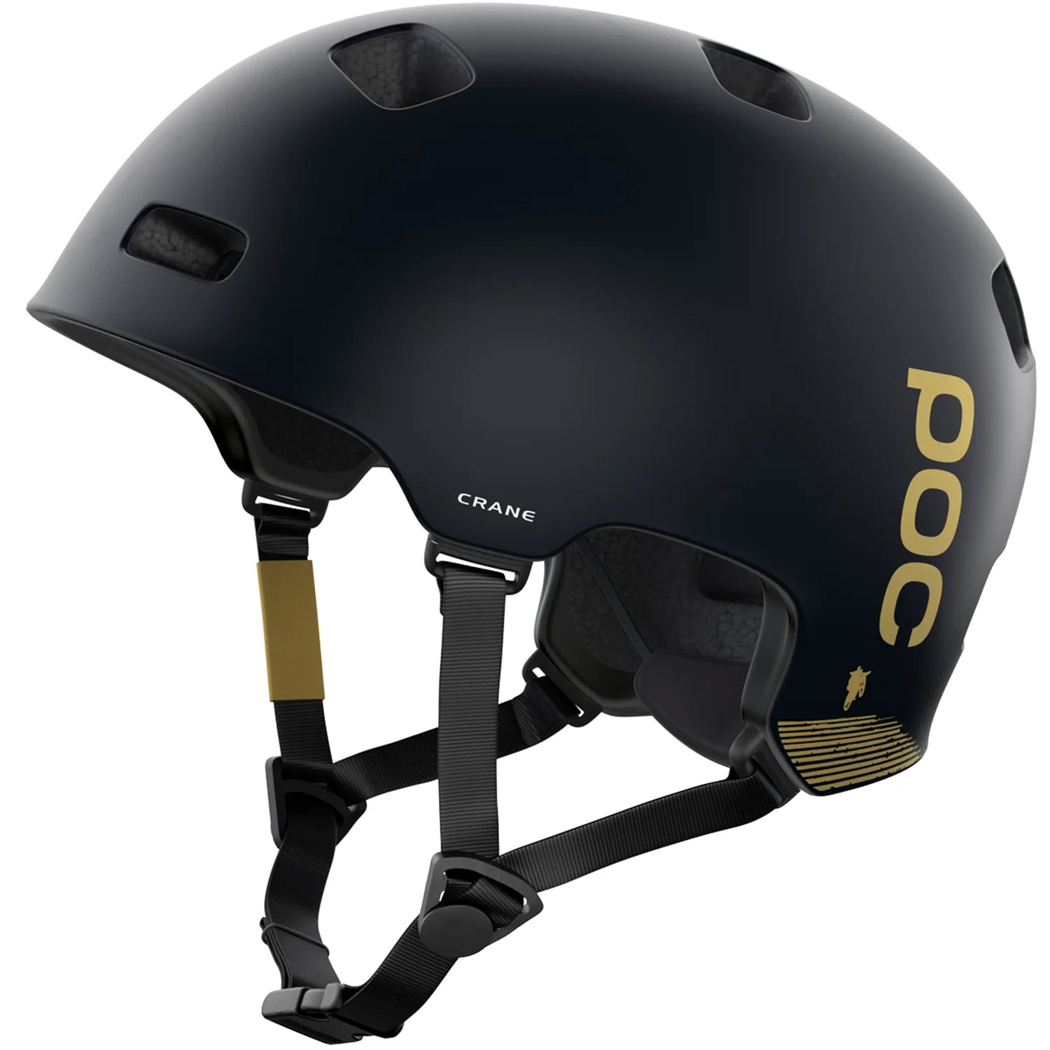 POC Crane Mips Fabio Ed. Helm Black Gold 19870