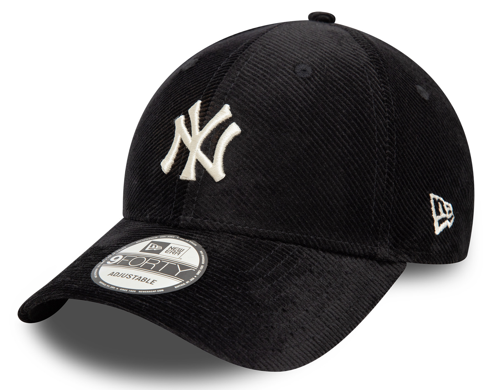 New Era Cord 9Forty Cap New York Yankees Black 25061