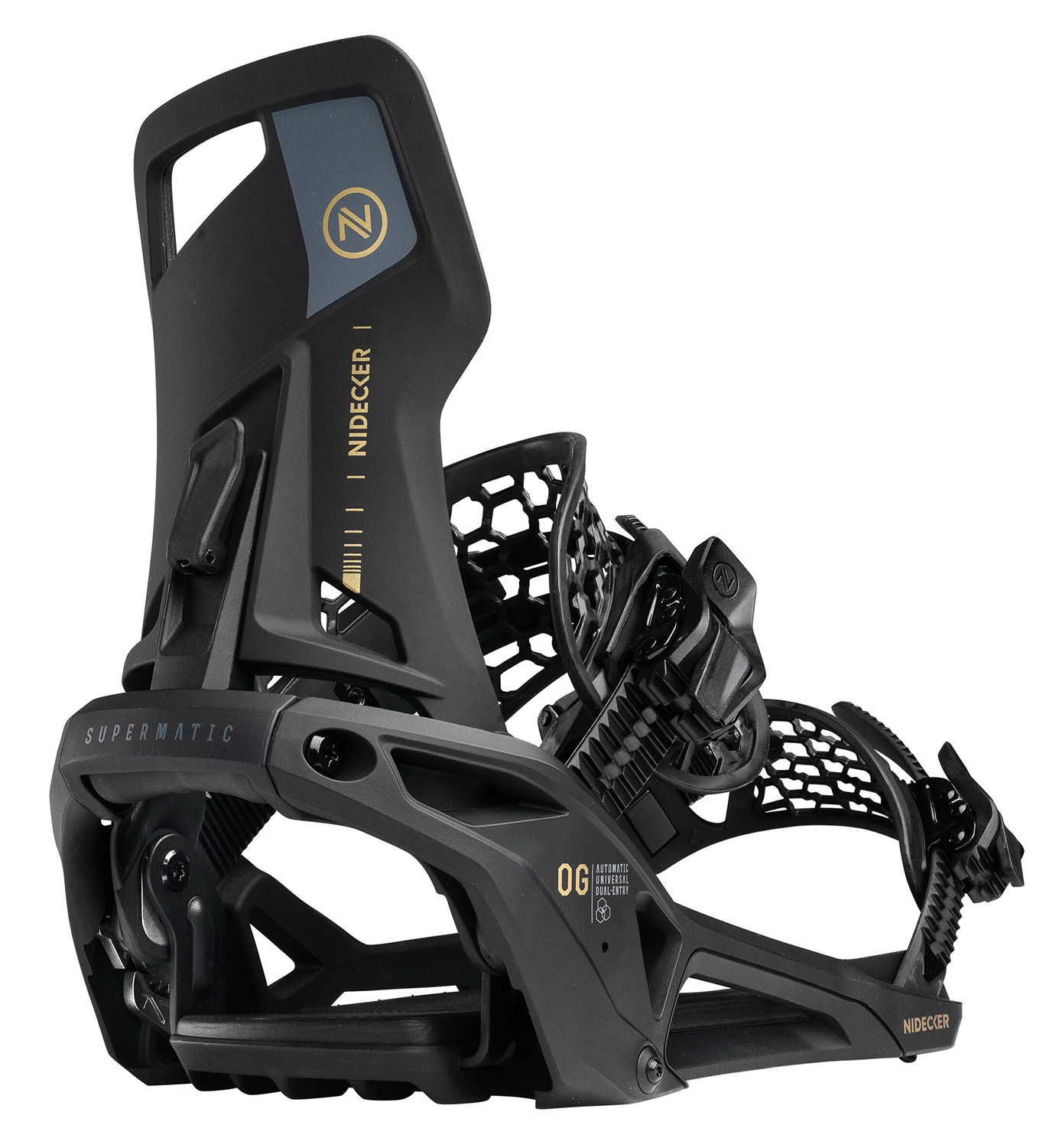 Nidecker OG Supermatic Softbindung Black 25846 Nidecker OG Supermatic Softbindung Black 25846