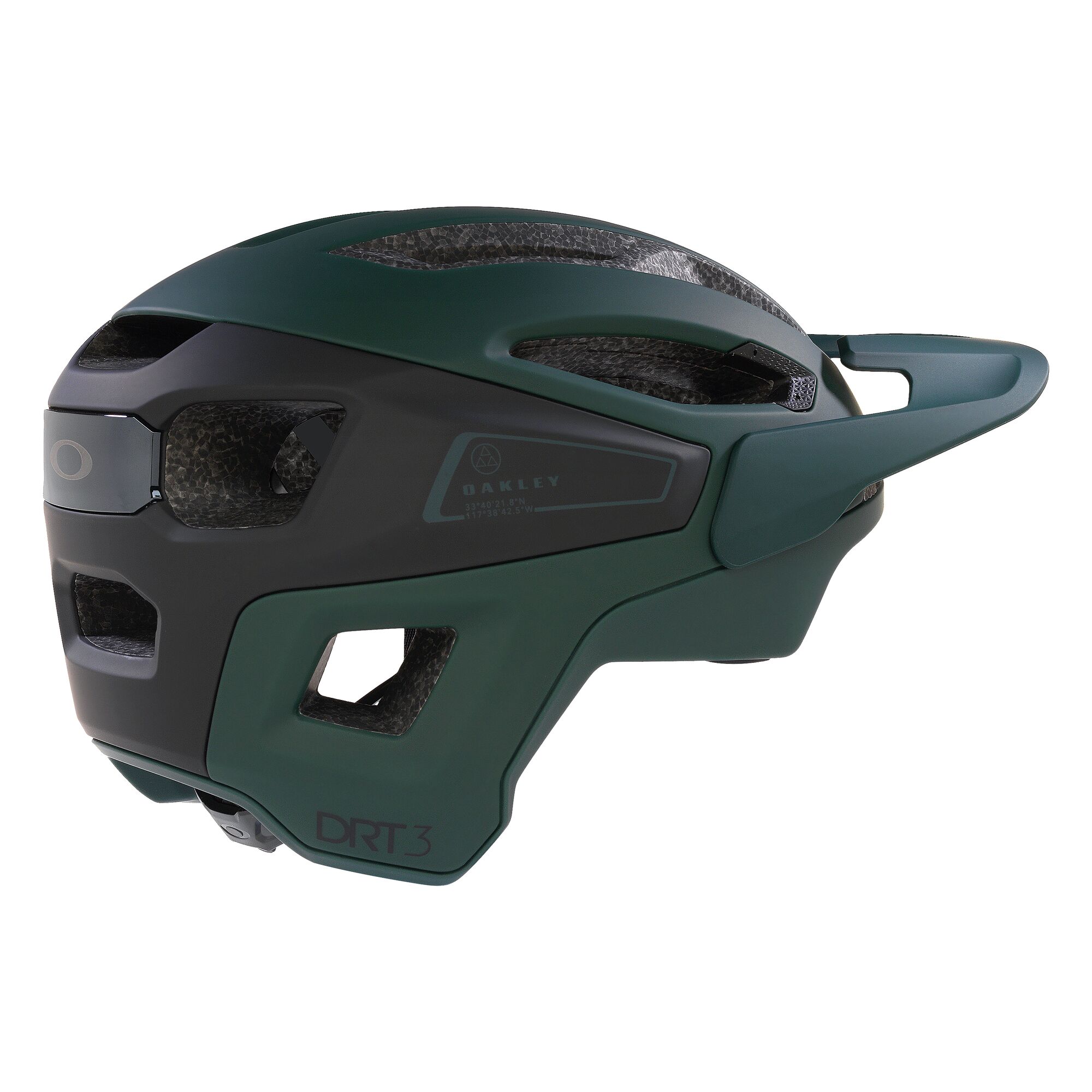 Oakley DRT3 Mips Trail Bike Helm Hunter Green Satin Black