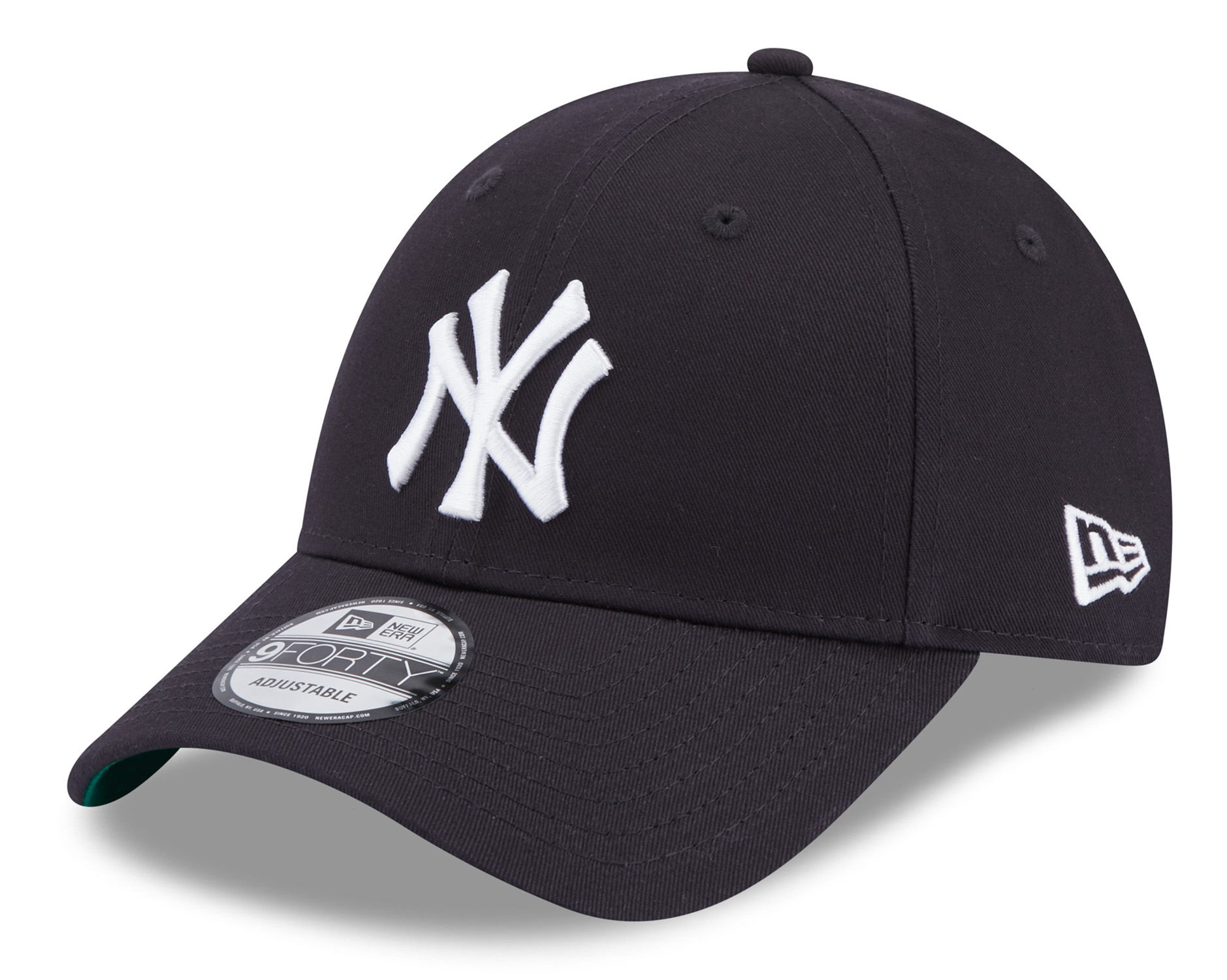 New Era Team Side Patch 9Forty Cap New Yankees Navy 23252