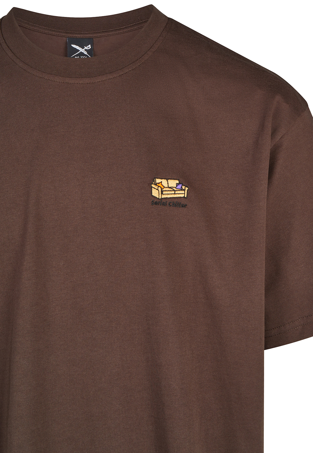 Iriedaily Serial Chiller Relaxed T-Shirt Dark Coffee
