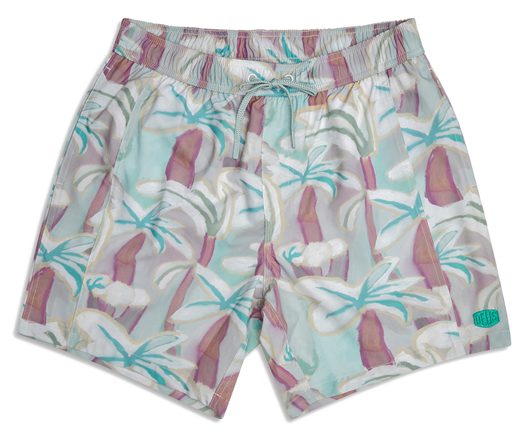 Deus Ex Machina Palms Boardshort Sea Foam