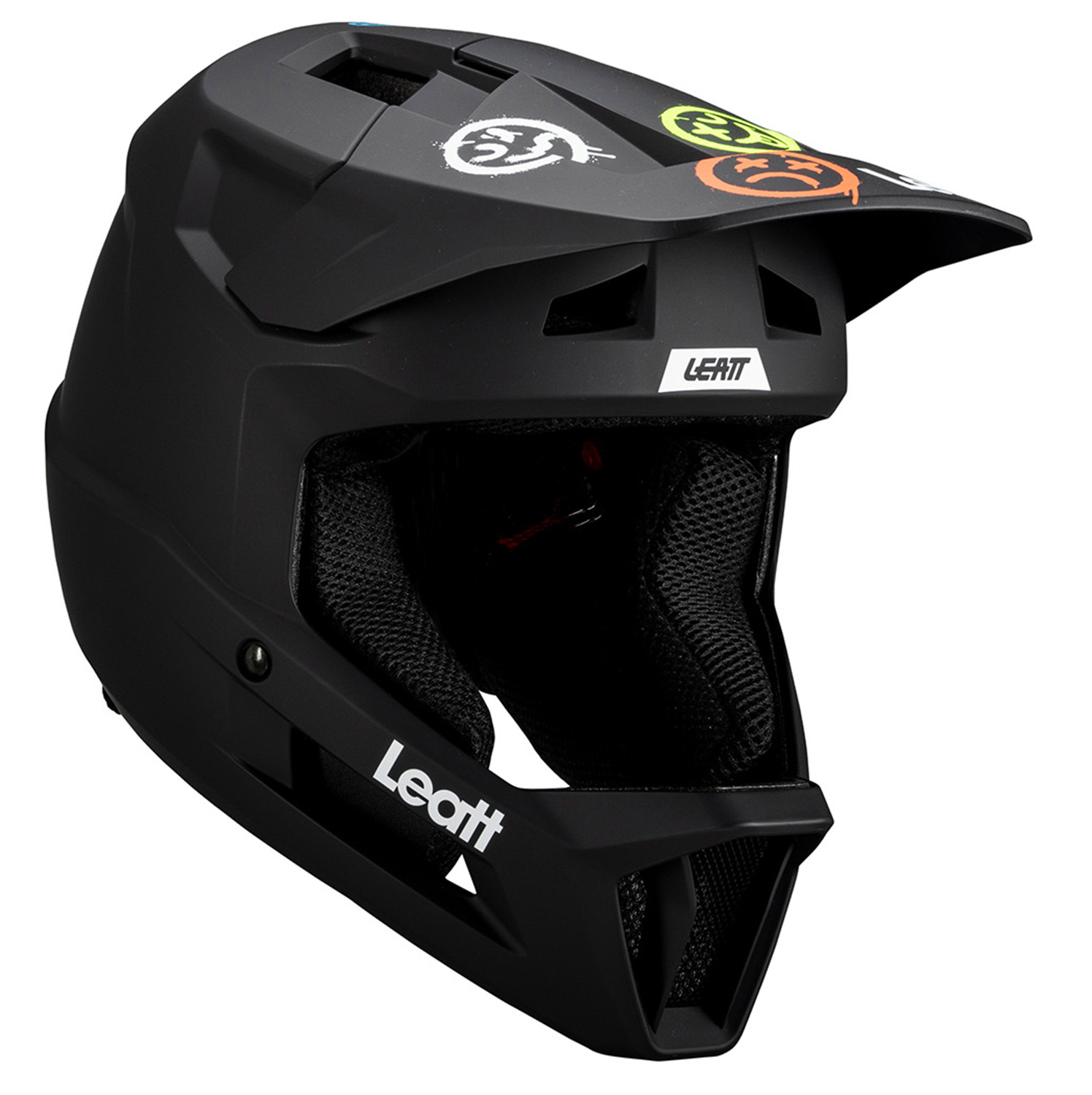 Leatt MTB Junior Gravity 1.0 Bike Helm Black 26278