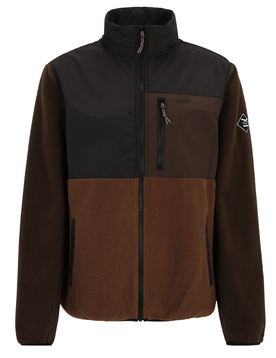 Iriedaily Auf Deck Fleece Jacke Dark Coffee 25604