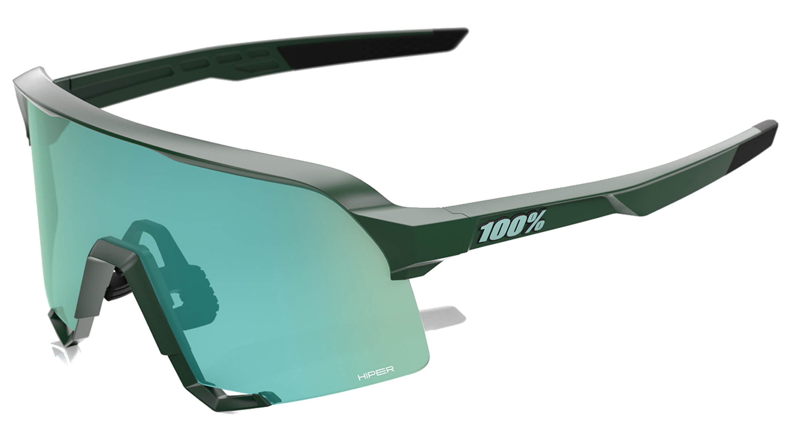 100% S3 Matte Juniper 2026 Hiper Mint Sonnenbrille 26091