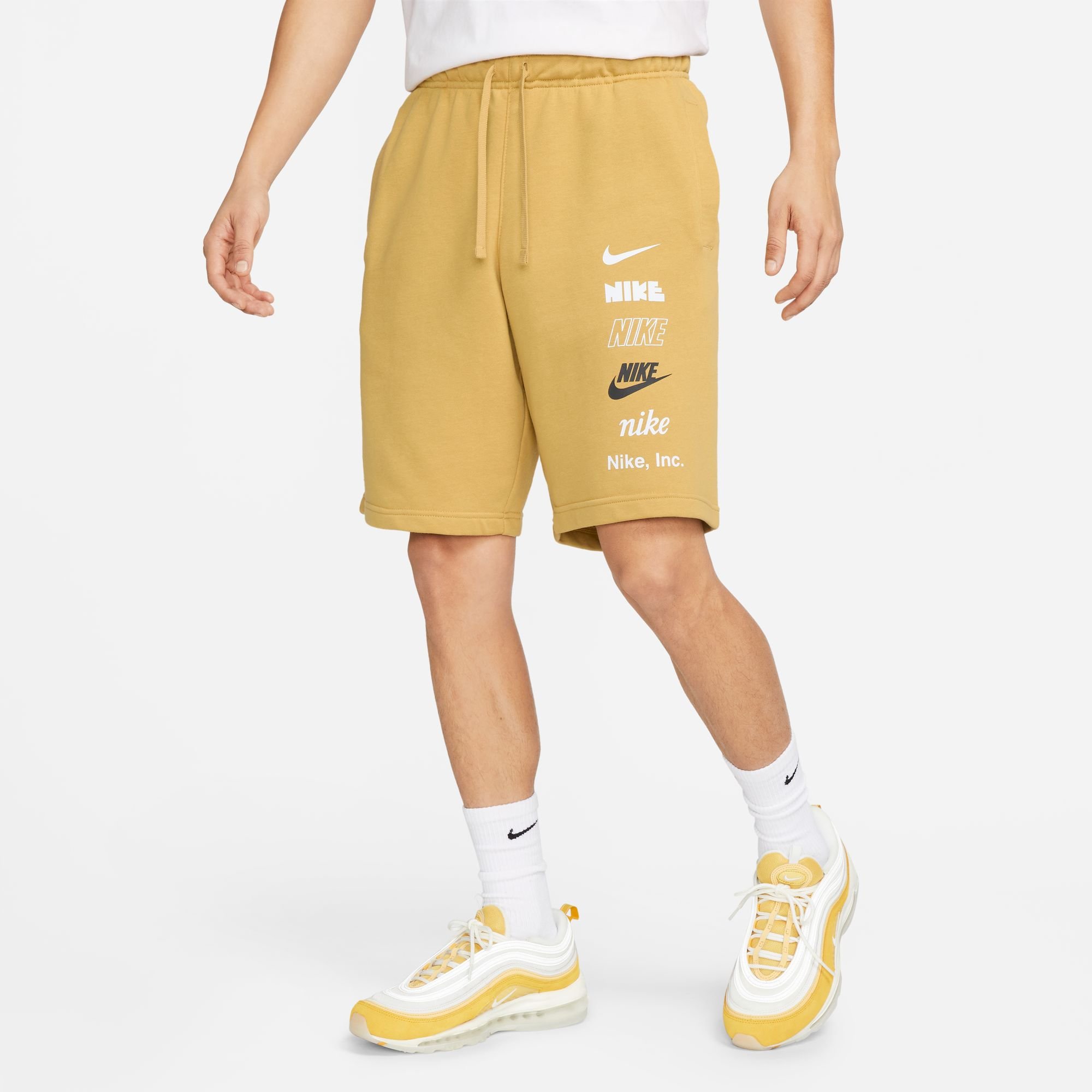 Nike Club Fleece Short French Wheat Gold