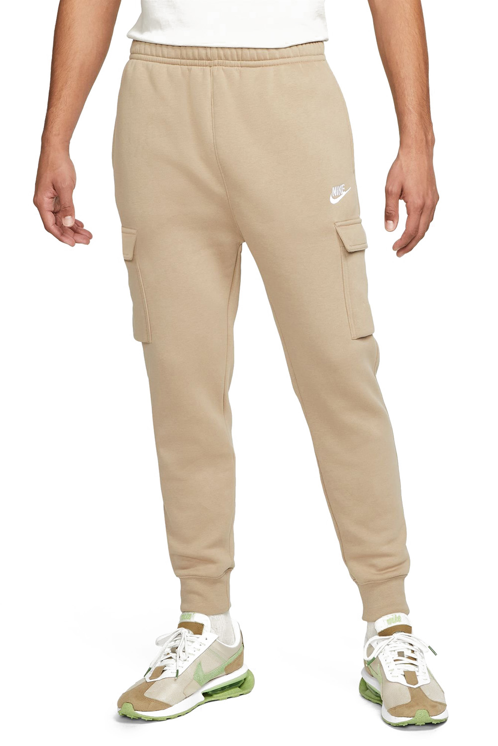 Nike Club Jogging Hose Khaki White 22076