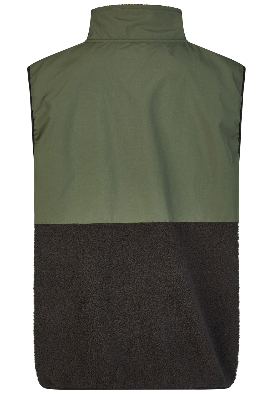 Iriedaily Auf Deck Fleece Weste Night Olive