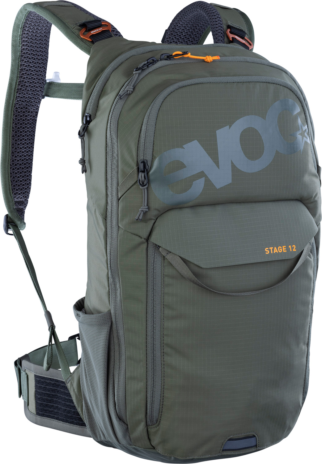 Evoc Stage 12 Dark Olive Bike Rucksack 24333