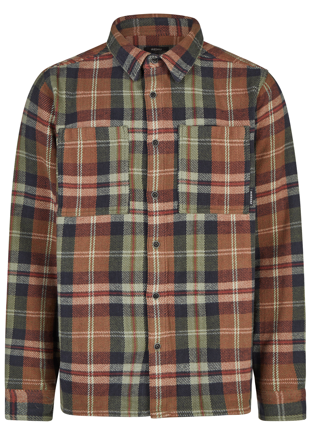 Iriedaily Chillax Lumber Shirt Hemd Olive 26481
