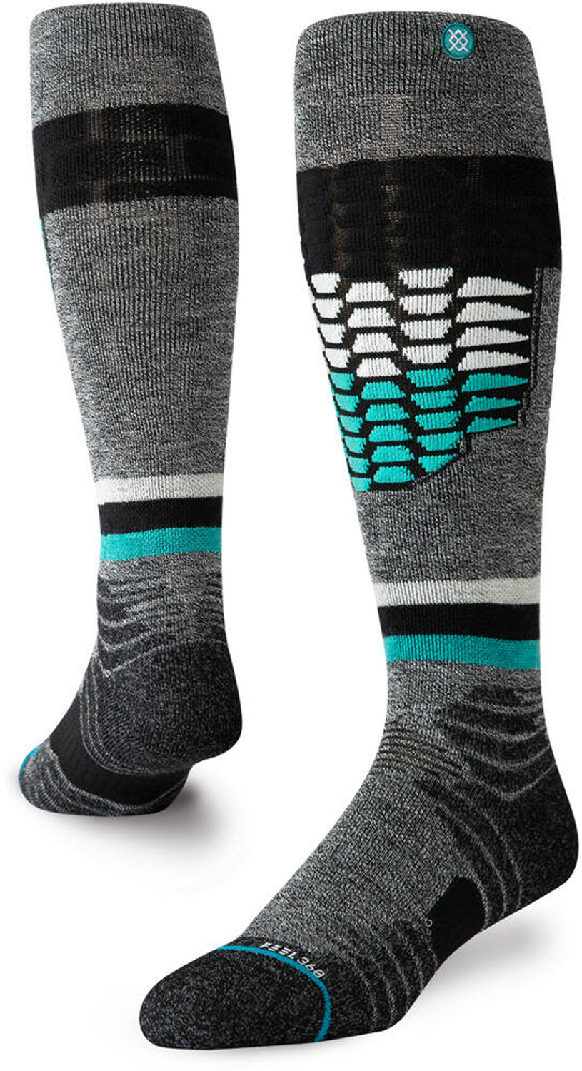 Stance Kirk 2 Snow Socks in Black 