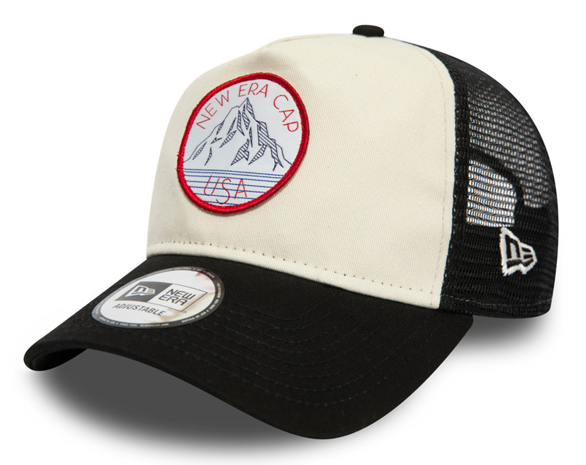 New Era Washed 940 AF Trucker Cap Black 26136