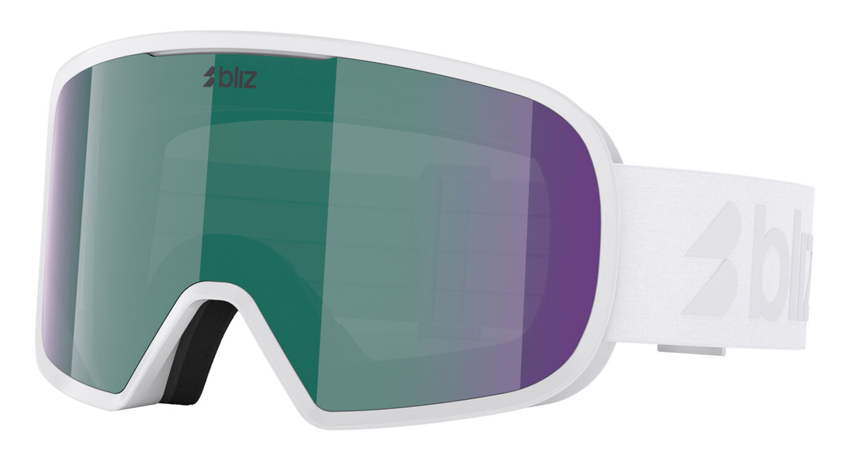 Bliz G002 Small Matte White Brown Green Multi 25/26 25988