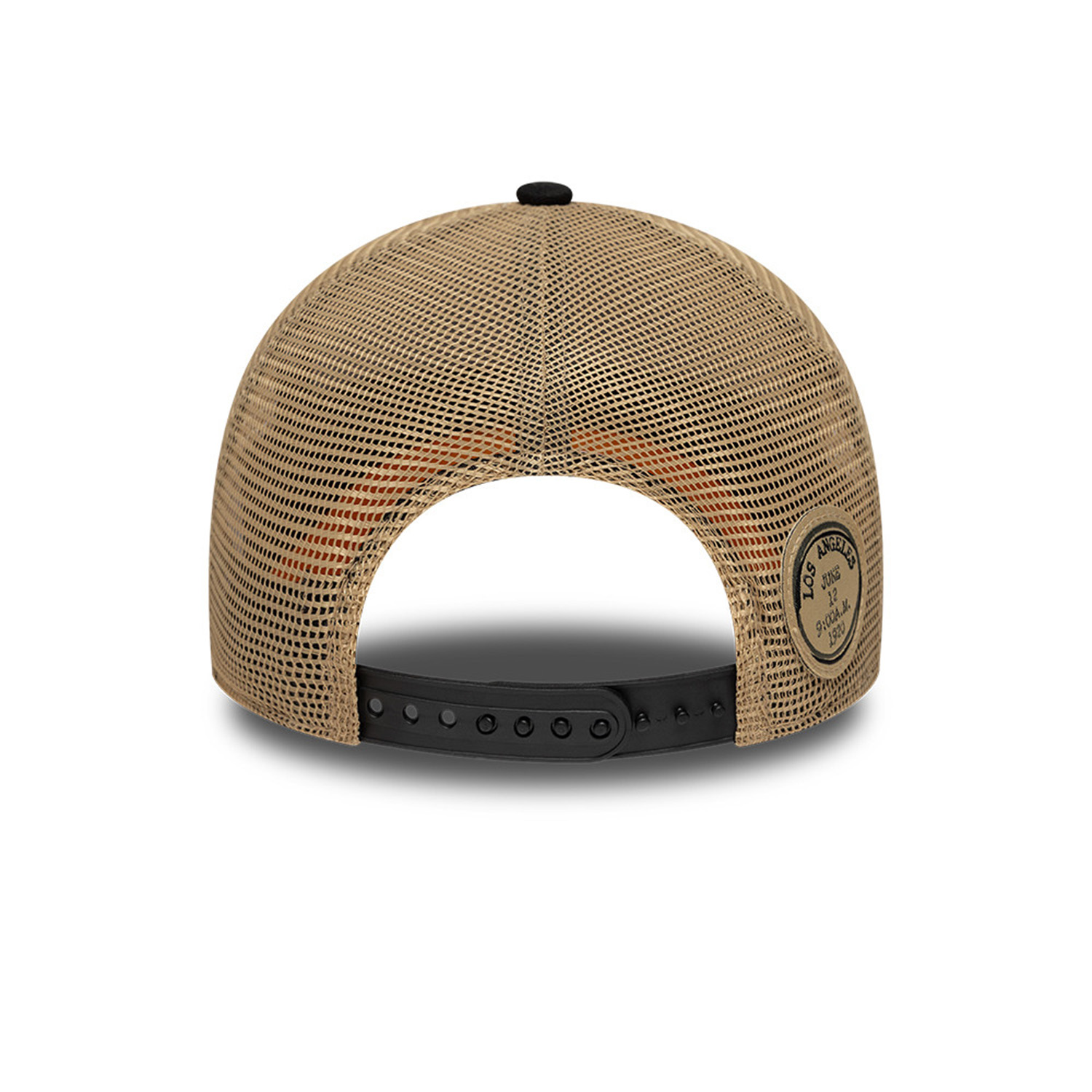 New Era Kinder Location California Patch Trucker Cap Beige