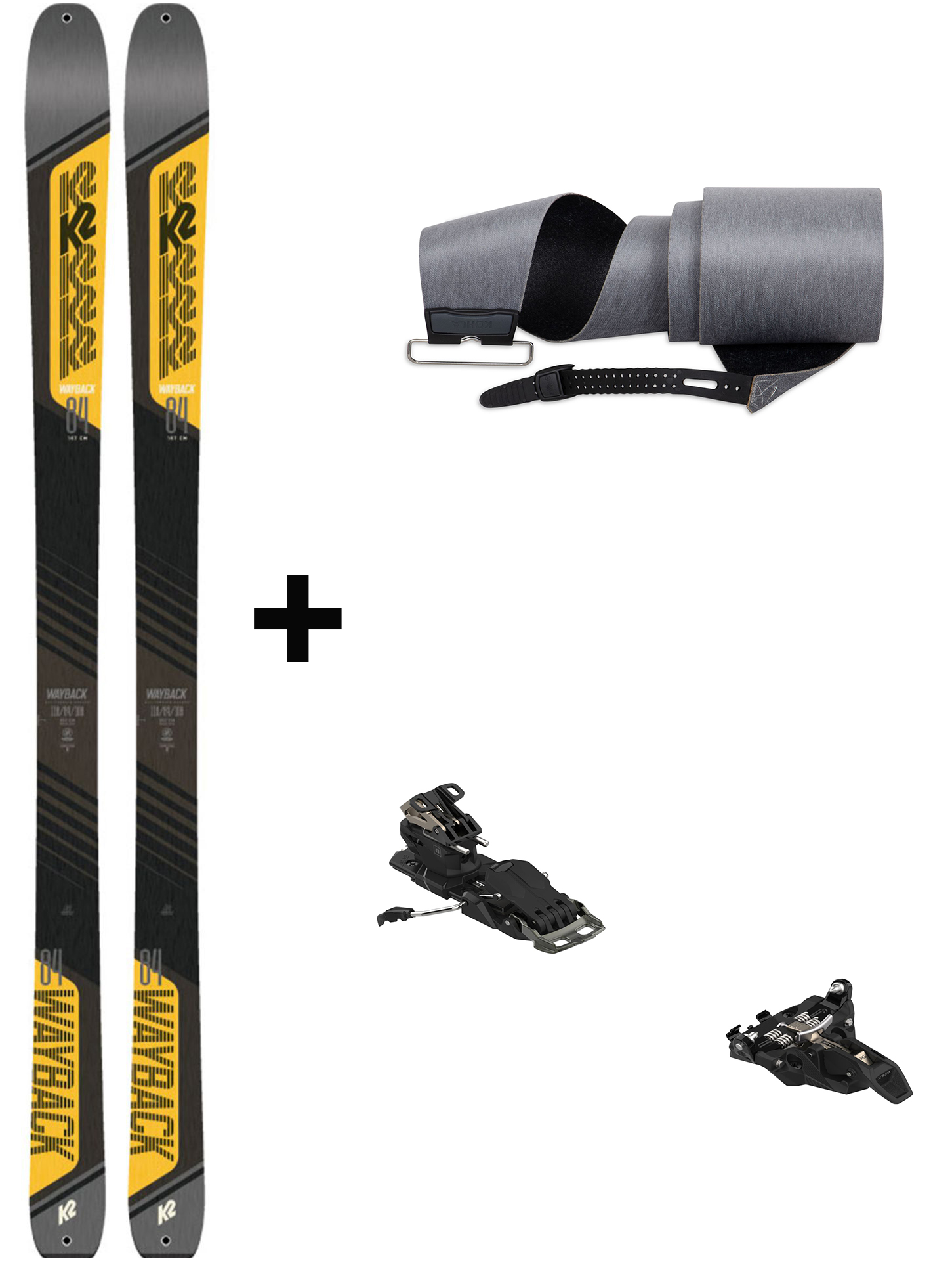 K2 Wayback 84 Touring Skiset mit Bindung und Fell SW10081 K2 Wayback 84 Touring Skiset mit Bindung und Fell SW10081